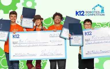 ¡Los equipos del CAVA ganan a lo grande en la 2025 K12 Robotics League!