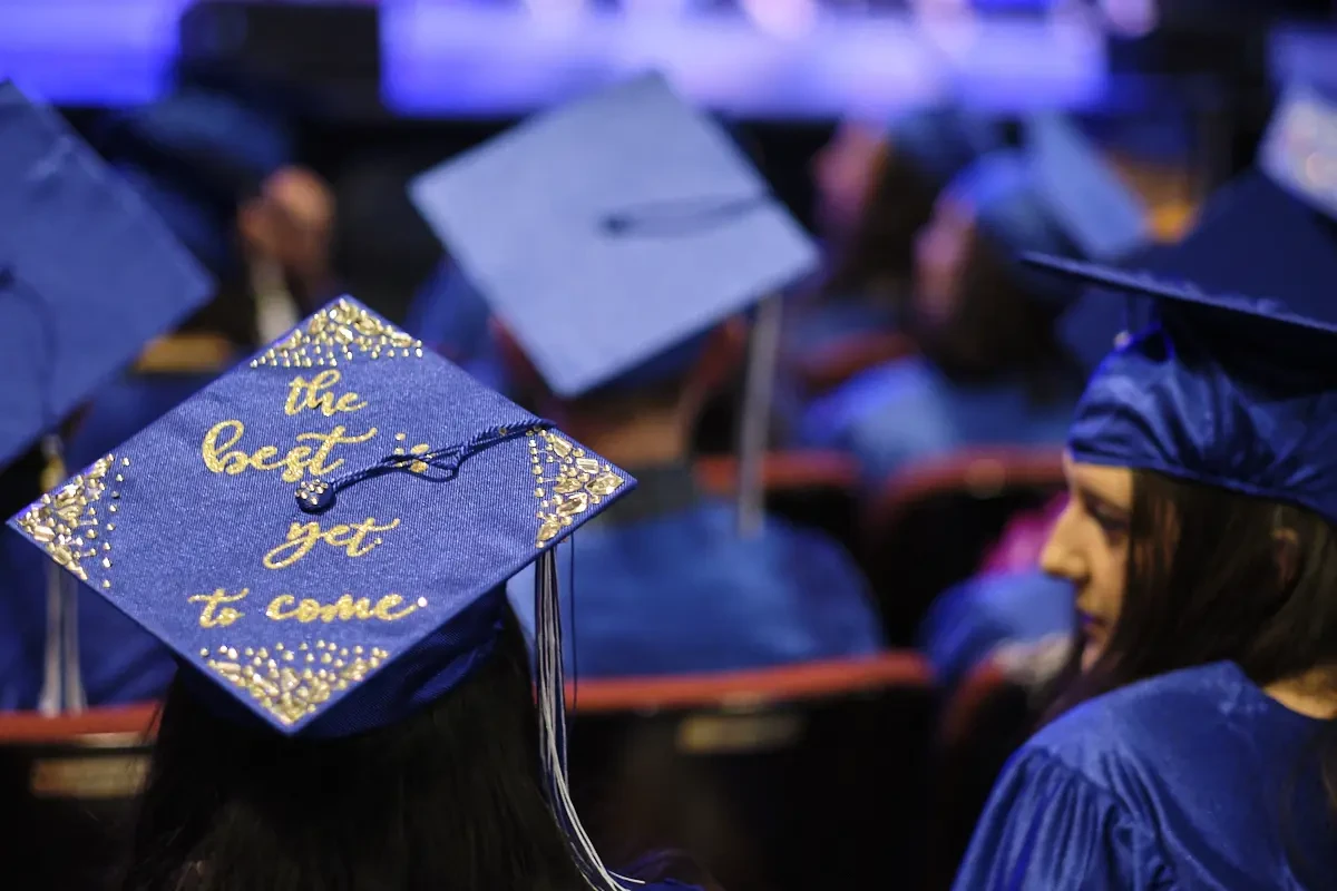 Imagen del sombrero de graduación